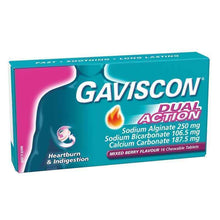 Gaviscon Dual Action Heartburn and Indigestion Relief Mixed Berry 16 Pack