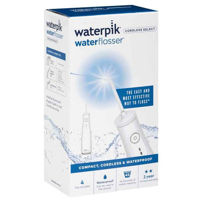 Waterpik Cordless Select Rechargeable Water Flosser White