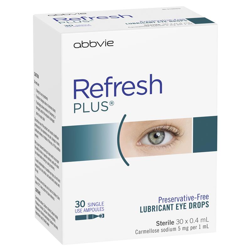 Refresh Plus Eye Drop 0.4ml 30 Vials
