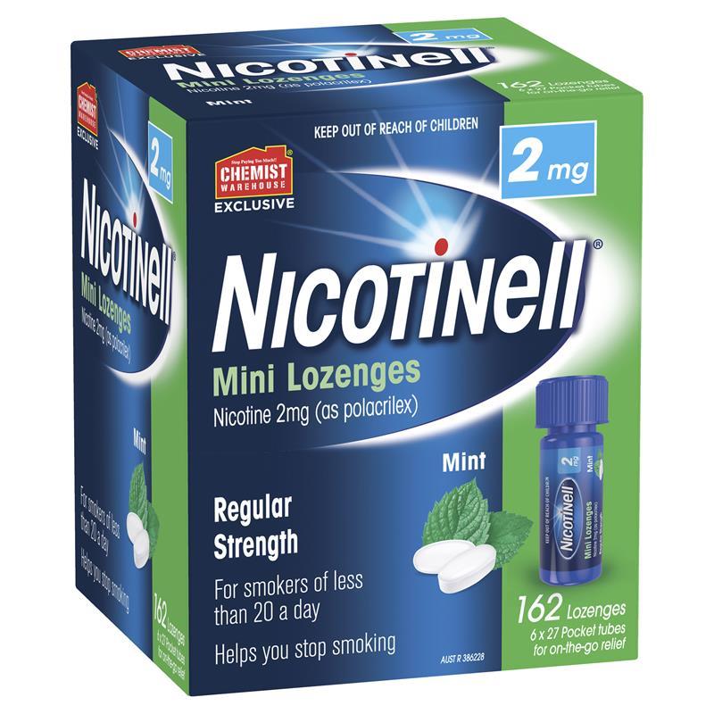 Nicotinell Mini 2mg 162 Lozenges