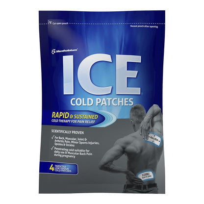 ICE Cold Patches 4 Pack