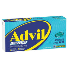 Advil Ibuprofen Pain Relief 20 Liquid Capsules