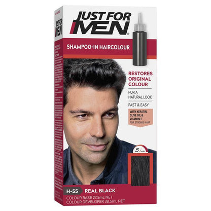 Just for Men Hair Colour Real Black - GimmeNow