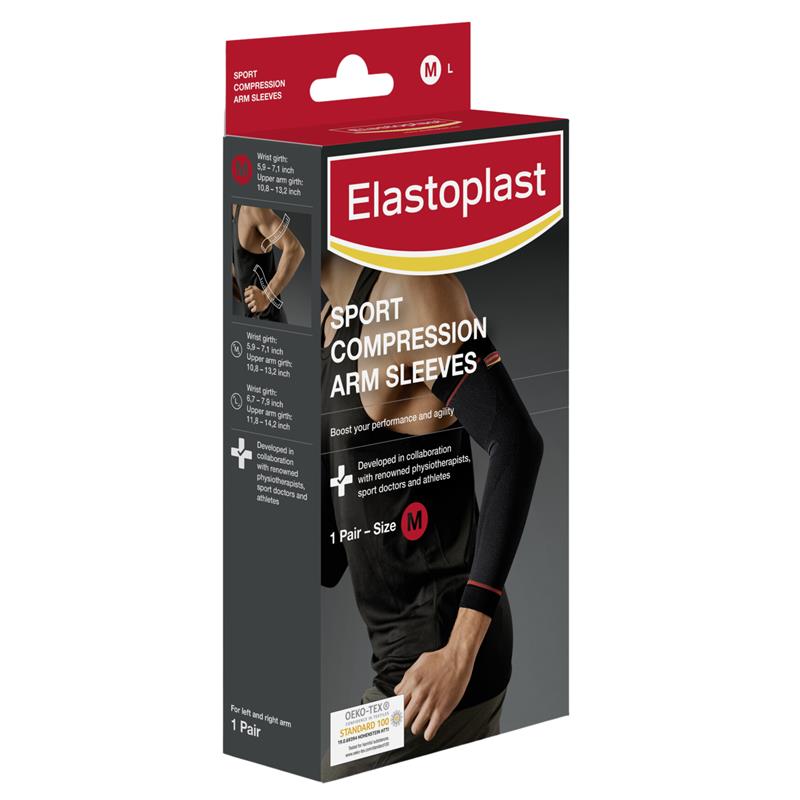 Elastoplast Sport Compression Arm Sleeve Medium - GimmeNow
