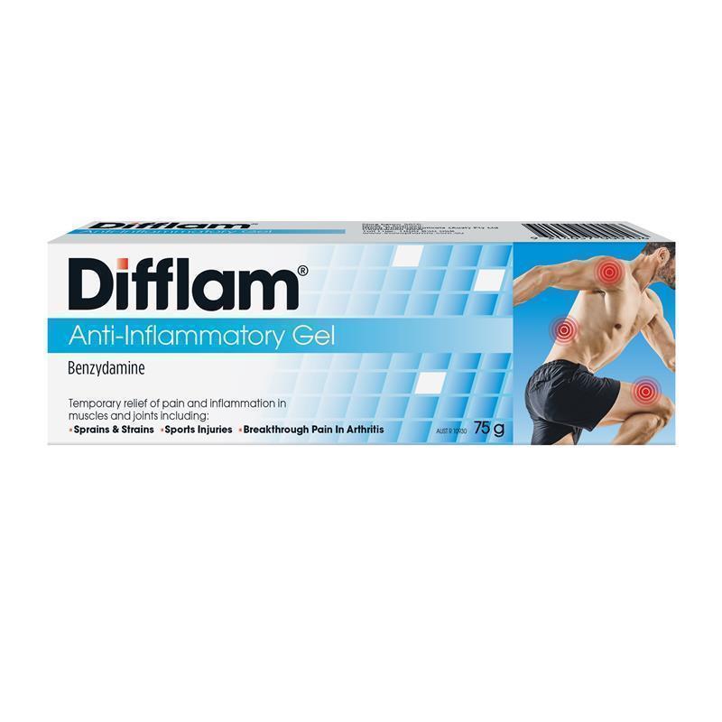 Difflam Anti Inflammatory Gel 3% 75g