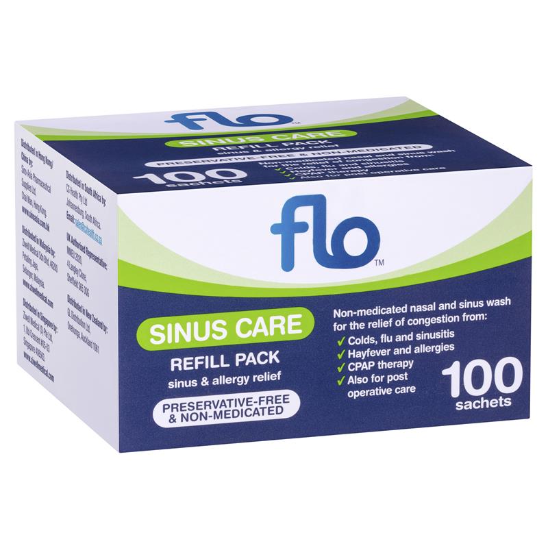 FLO Sinus Care Refill Sachets 100