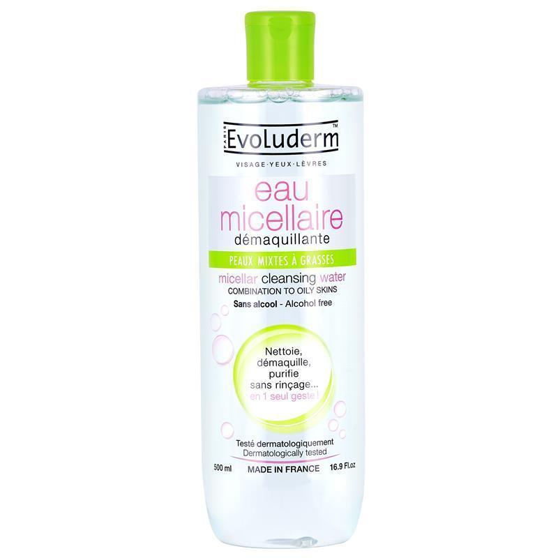 Evoluderm Eau Micellaire Water Combination Skin 500ml