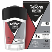 Rexona Men Clinical Protection Antiperspirant Cream Stick Sport 45ml