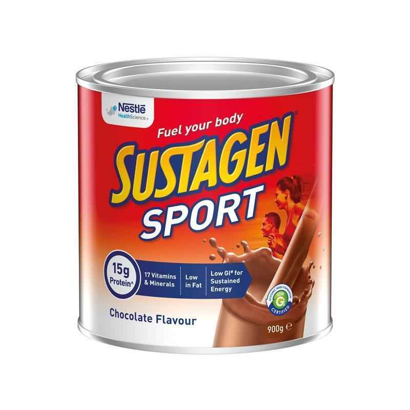Sustagen Sports Nutrition Powder Supplement Chocolate Flavour 910g
