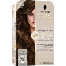 Schwarzkopf Creme Supreme Permanent Light Caramel Brown 6-68