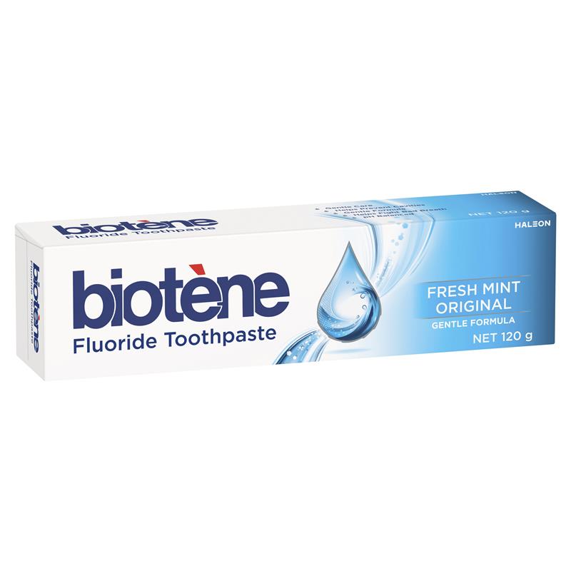 Biotene Dry Mouth Relief Fluoride Toothpaste Fresh Mint 120g