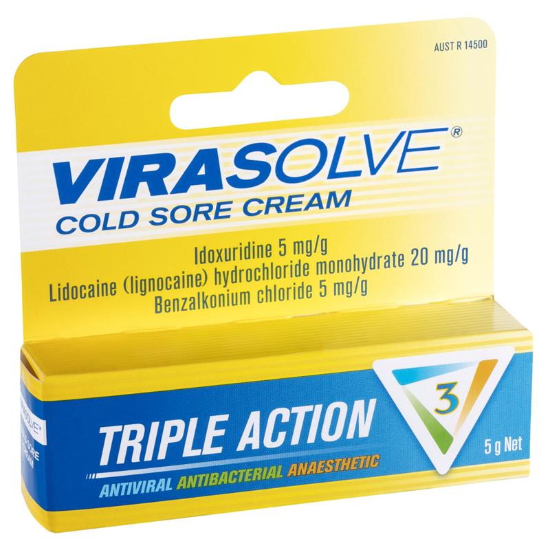 Virasolve Cold Sore Cream