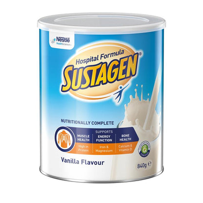 Sustagen Hospital Formula Nutritional Supplement Vanilla Flavour 840g