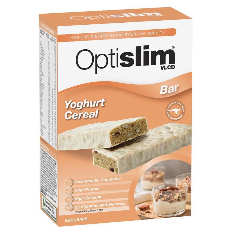 Optislim VLCD Bar Yoghurt Cereal 5 Pack