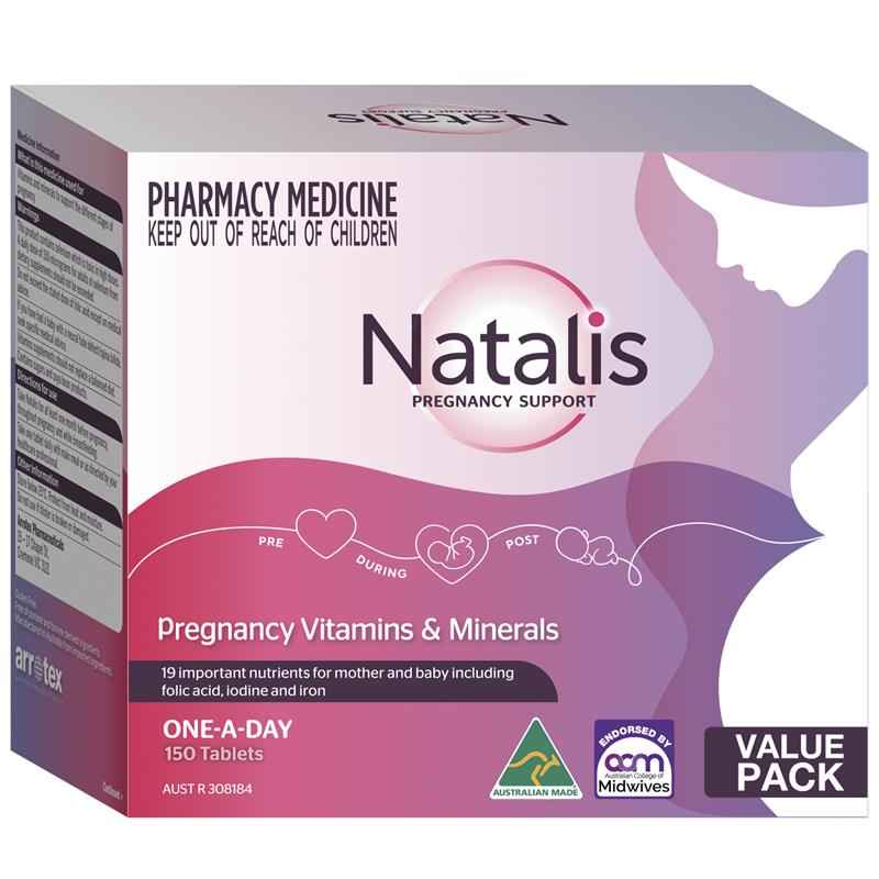 Pregnancy & Breastfeeding Nutritional Supplement - 150 Tablets