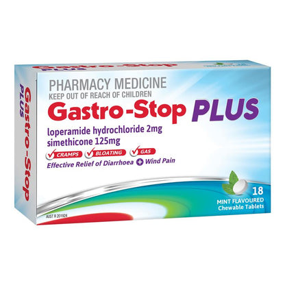 Gastro Stop Plus Chewable 18 Tablets