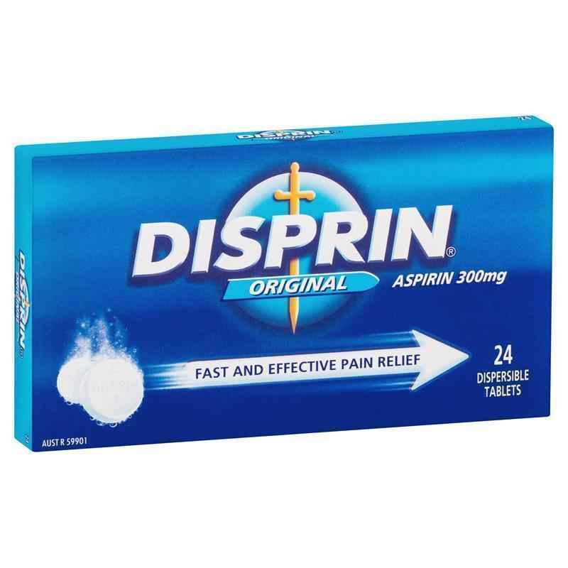 Disprin Soluble Direct Fast Acting Pain Relief Tablets 24 Pack