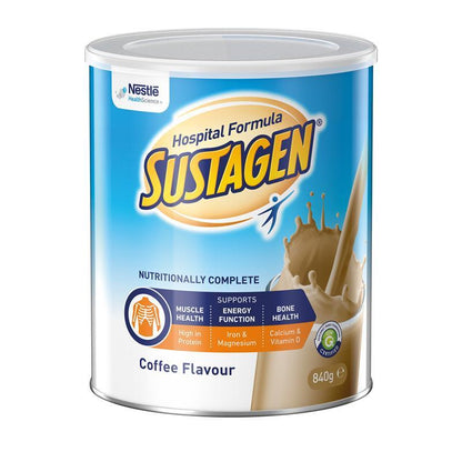Sustagen Hospital Formula Nutritional Supplement Coffee Flavour 840g