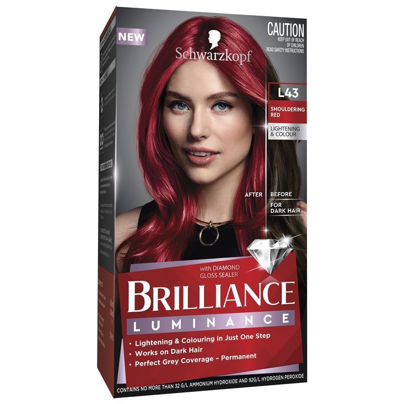 Schwarzkopf Brilliance L43 Smouldering Red New