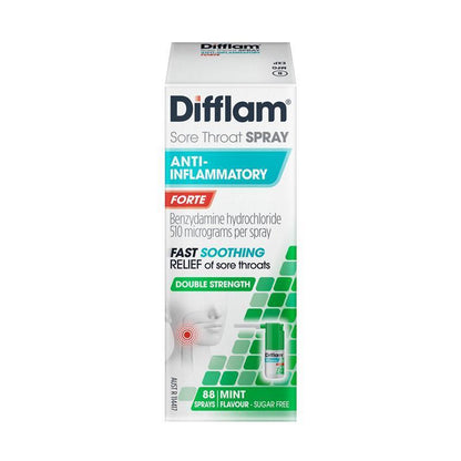 Difflam Forte Sore Throat Spray 88 Sprays 15mL