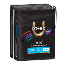 U by Kotex Zero Regular Wing 12 Pack
