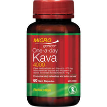 Microgenics One A Day Kava 4000 60 Capsules