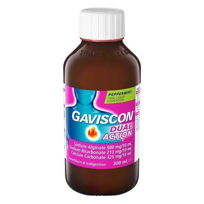 Gaviscon Dual Action Liquid Heartburn & Indigestion Relief 300ml