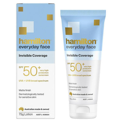 Hamilton SPF 50+ Everyday Face Cream 75g