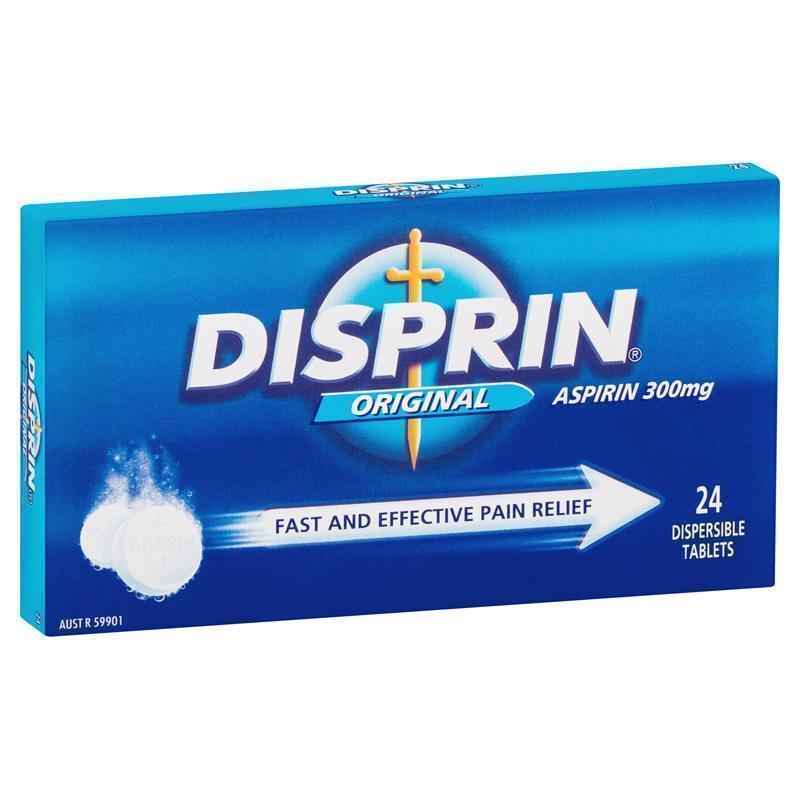 Disprin Soluble Direct Fast Acting Pain Relief Tablets 24 Pack