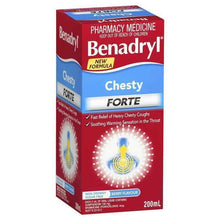 Benadryl Chesty Forte Cough Liquid Berry Flavour 200mL