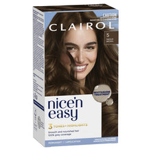 Clairol Nice N Easy 5 Natural Medium Brown Permanent Hair Colour