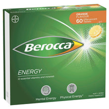 Berocca Energy Orange 60 Effervescent Tablets Exclusive Size - GimmeNow