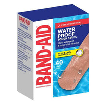 Band-Aid Tough Strips Waterproof 40