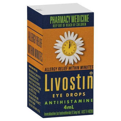 Livostin Antihistamine Allergy Eye Drops 4mL