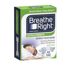 Breathe Right Nasal Strips Extra Strength Clear 44 Strips - GimmeNow