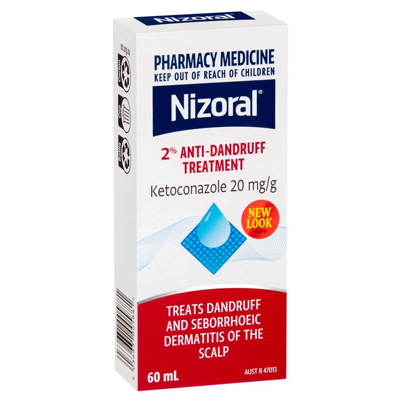 Nizoral Anti-Dandruff 2% Shampoo 60mL - Ketoconazole
