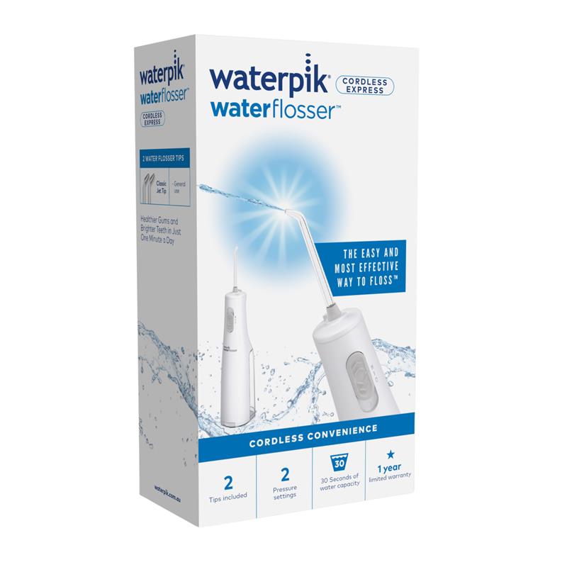 Waterpik Waterflosser Cordless Express White - GimmeNow