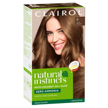 Natural Instincts 6 Suede, Light Brown Semi Permanent Hair Colour