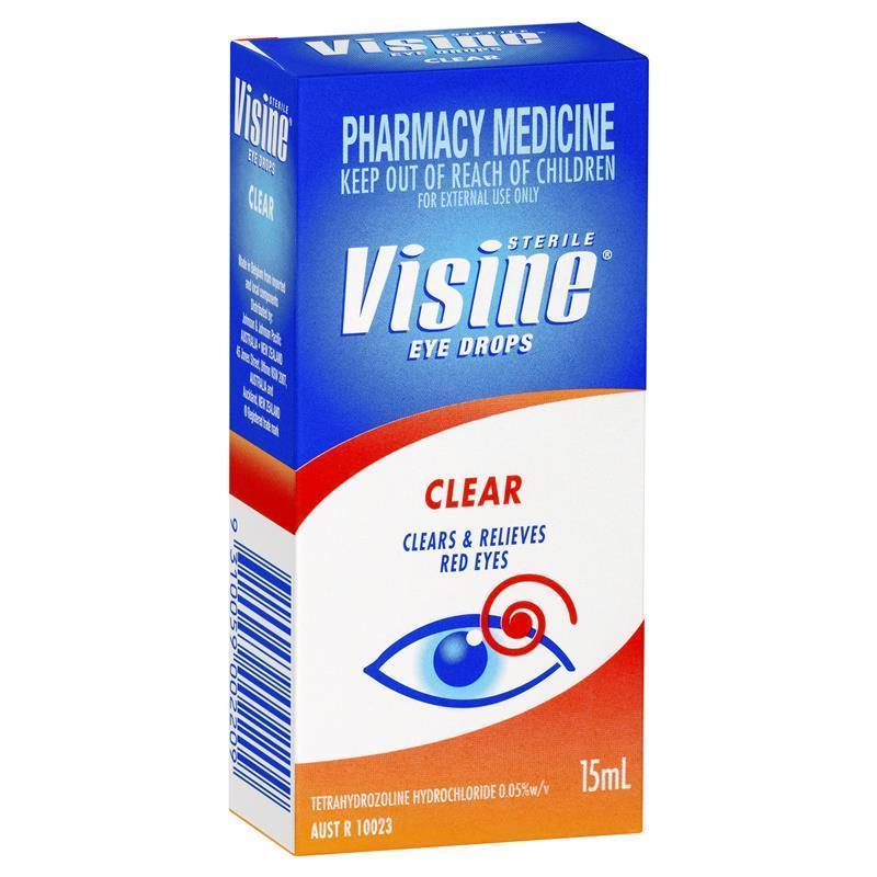Visine Clear Eye Drops 15mL - GimmeNow