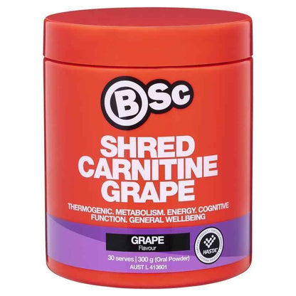 BSc Shred Carnitine Grape 300g