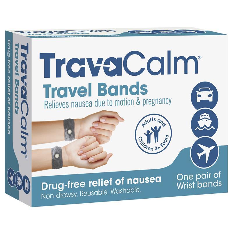 Travacalm Travel Sickness Travel Band 2 Pack