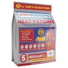 Pain Away Heat Patches Regular 5 Pack