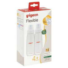 Pigeon Flexible Peristaltic PP Bottle 240ml Twin Pack