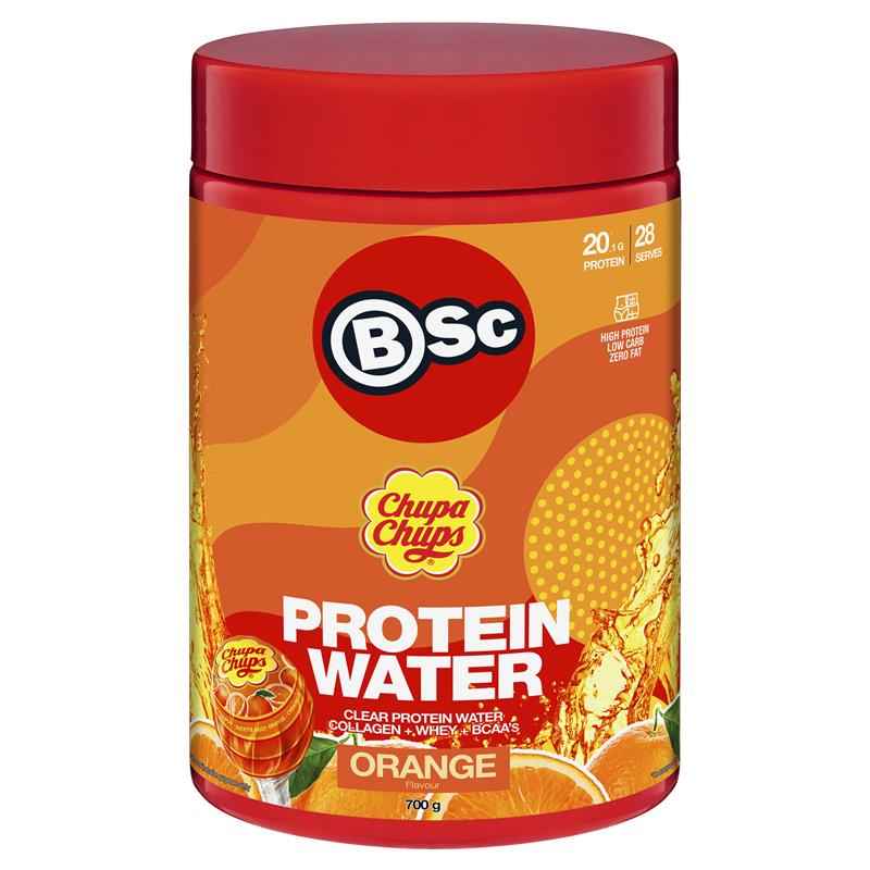 BSc x Chupa Chups Protein Water Orange 700g