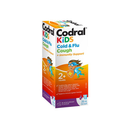 Codral Kids Cold & Flu Cough + Immunity Support 200mL