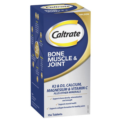 Caltrate Bone Muscle Joint 136 Tablets Exclusive Size