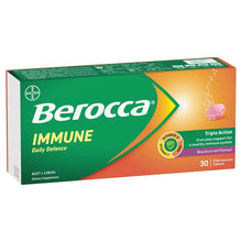 Berocca Immune Daily Defence Blackcurrant 30 Effervescent Tablets - GimmeNow