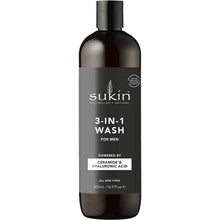 Sukin For Men 3In1 Wash 500ml