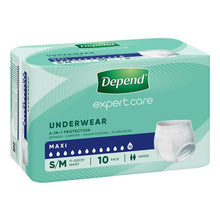 Depend Expert Care Incontinence Underwear Maxi S/M 10 Pack