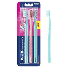 Oral B Toothbrush SensitiveX Gentle Clean 3 Pack